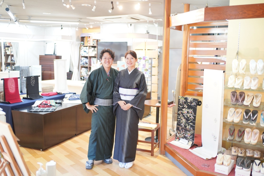 塩冶 栄さんと奥様